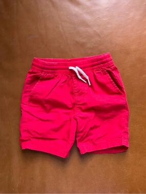 OLD NAVY Red 100% Cotton Shorts, 3T